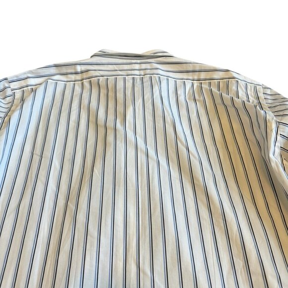 Polo by Ralph Lauren Andrew Stripe Long Sleeve Button-Down Dress Shirt Size 18 - Picture 8 of 12